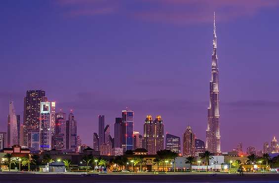 Dubaj, najvyššia budova sveta Burj Khalifa